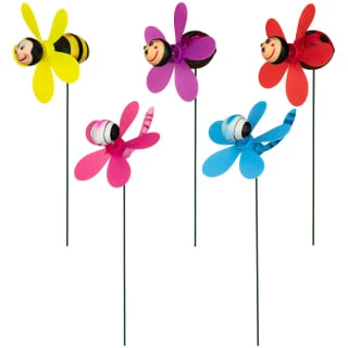 B&M Insect Wind Spinning Stake - Ladybird - Image 4