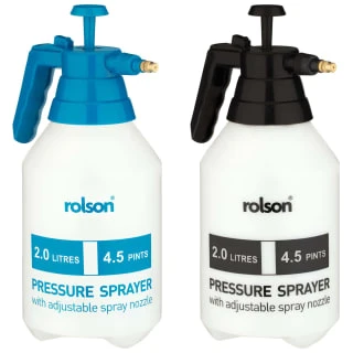 Rolson Pressure Hand Sprayer 2L - Blue - Image 2