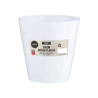 Indoor Planter 14cm - White