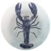 B&M Ocean Print Plate - Lobster