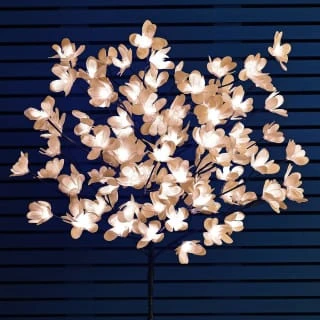 Solar Powered Magnolia Blossom Tree 4ft - Image 2