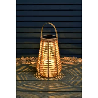 Small Solar Powered Natural Lantern - Image 2