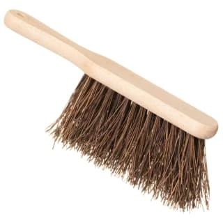 Heavy Duty Dustpan & Bassine Brush Set - Black - Image 3